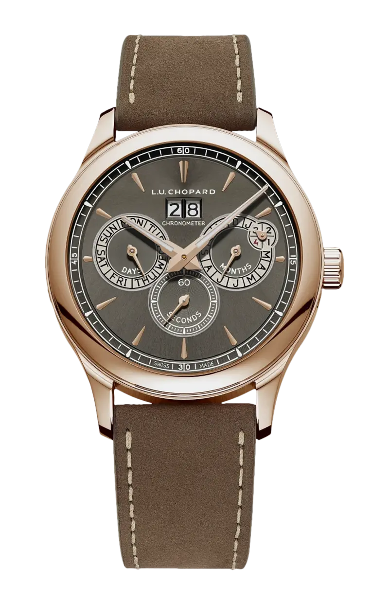 L.u.c perpetual twin 43 мм, автоматические, этичное розовое золото - 161976-5003 CHOPARD
L.u.c perpetual twin 43 мм, автоматические, этичное розовое золото - 161976-5003 CHOPARD