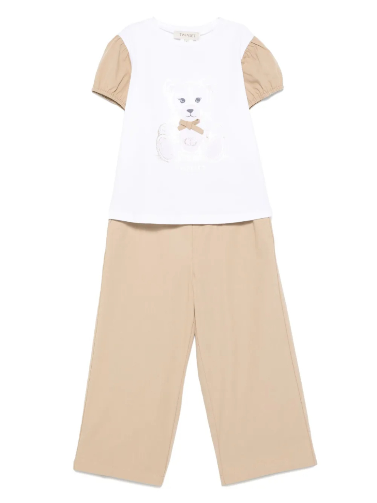 Комплект брюк с принтом «Медвежонок Тедди» TWINSET Kids, коричневый
Комплект брюк с принтом «Медвежонок Тедди» TWINSET Kids, коричневый