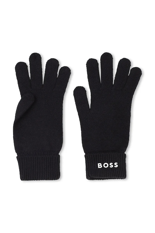 Детские перчатки из смесовой шерсти Boss, черный
Детские перчатки из смесовой шерсти Boss, черный