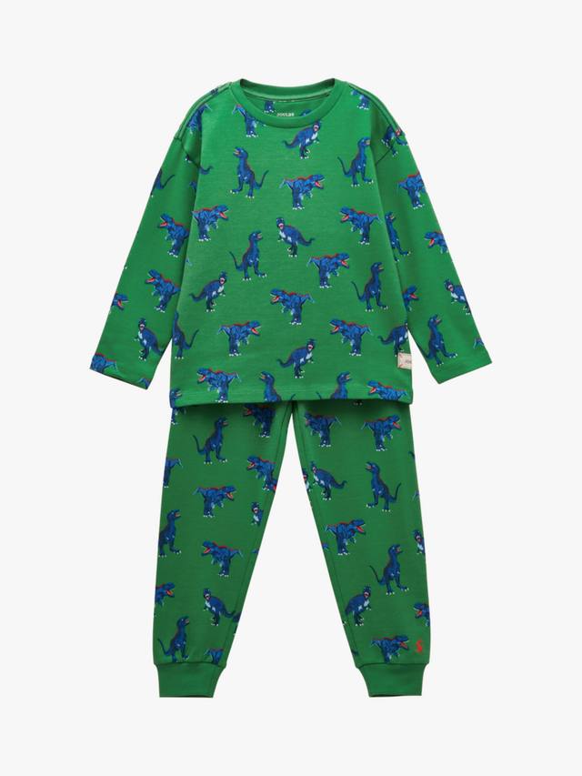 Детский пижамный комплект из хлопковой смеси с принтом динозавров Joules, Green
Детский пижамный комплект из хлопковой смеси с принтом динозавров Joules, Green