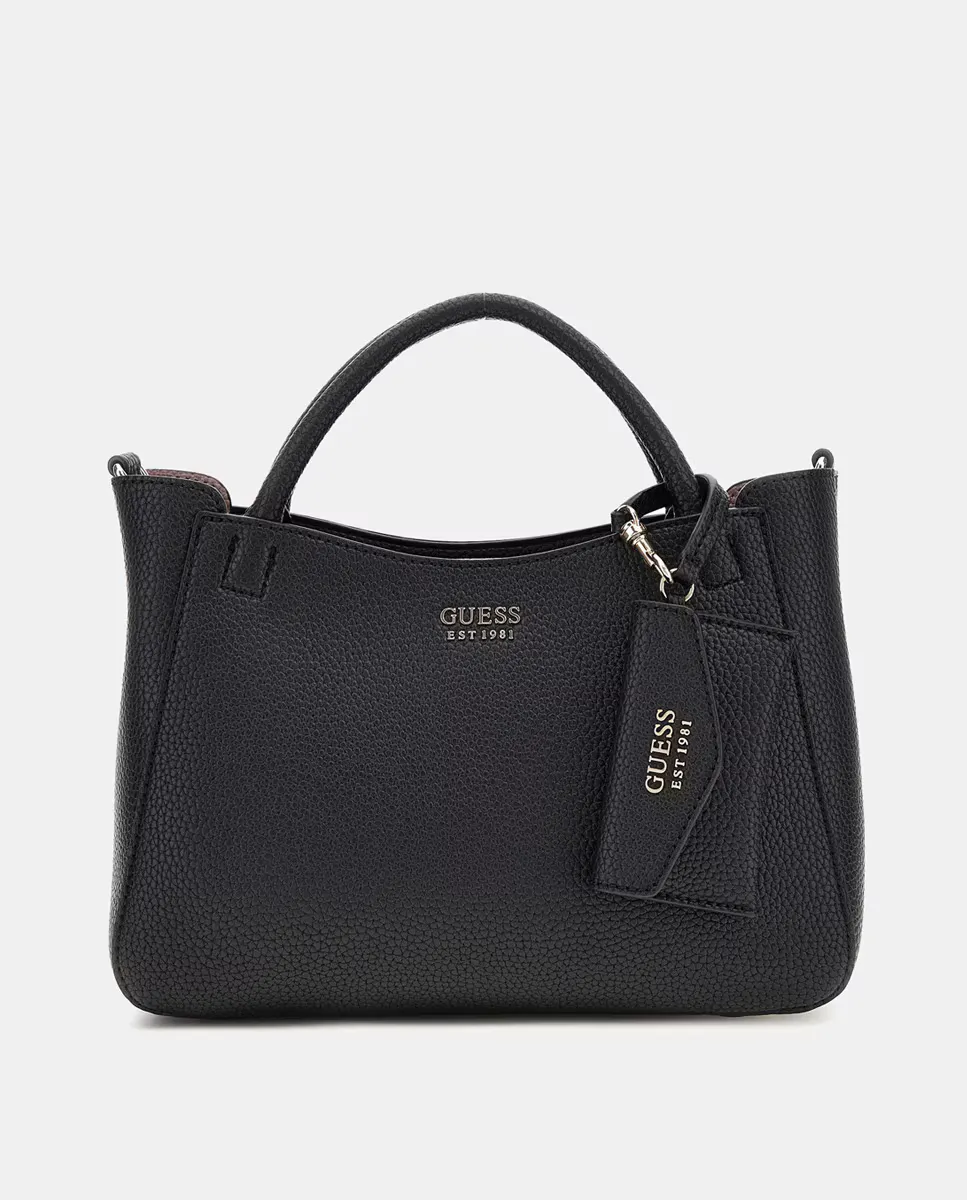 Сумка-кошелек с подвеской pochette Guess, черный 
Сумка-кошелек с подвеской pochette Guess, черный