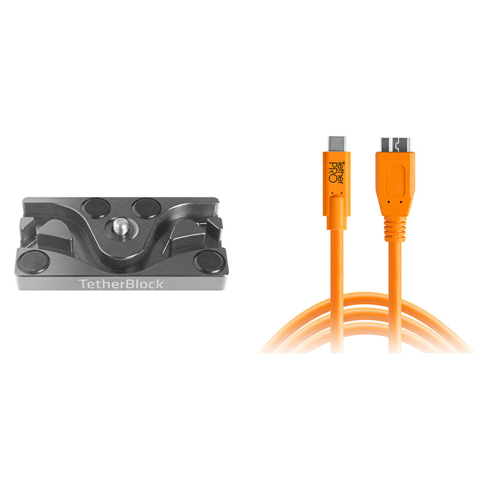 Tether Tools TetherPro USB 3.0 Type-C to Micro-USB Type-B Cable
Tether Tools TetherPro USB 3.0 Type-C to Micro-USB Type-B Cable