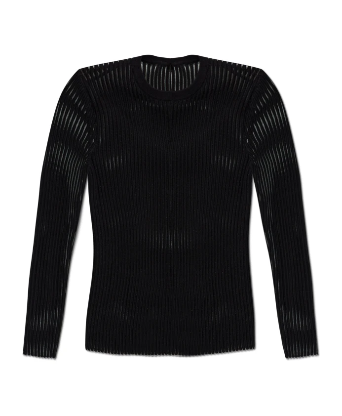 Рубашка с длинными рукавами в рубчик Helmut Lang, черный
Рубашка с длинными рукавами в рубчик Helmut Lang, черный