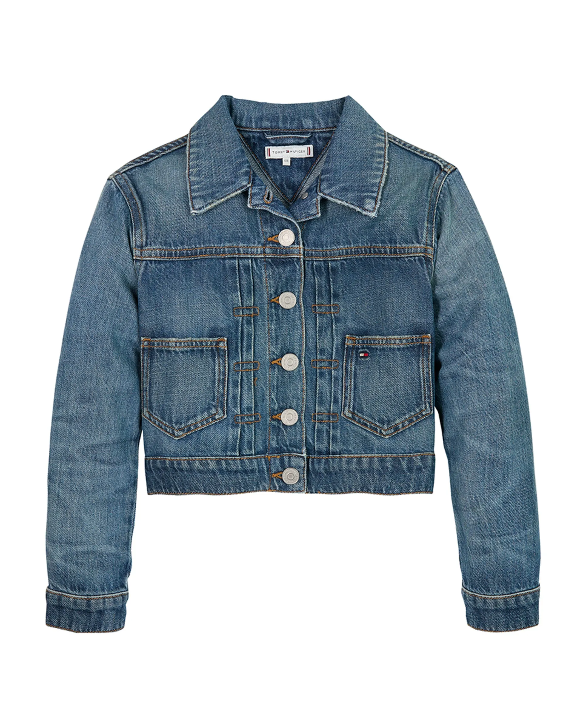 Детская ковбойская куртка с логотипом на спине Tommy Hilfiger, синий
Детская ковбойская куртка с логотипом на спине Tommy Hilfiger, синий