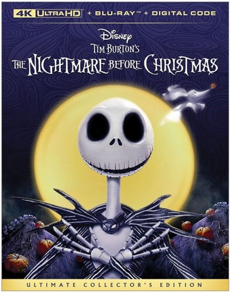 Диск 4K UHD The Nightmare Before Christmas
Диск 4K UHD The Nightmare Before Christmas