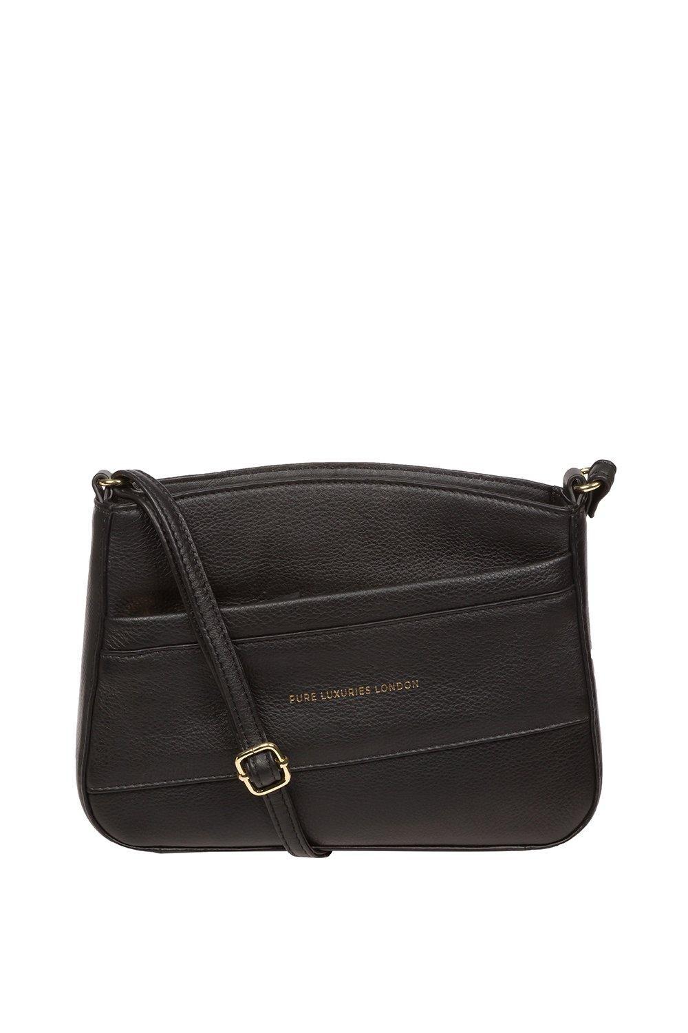 'Helena' Сумка через плечо из кожи наппа Pure Luxuries London, черный
'Helena' Сумка через плечо из кожи наппа Pure Luxuries London, черный