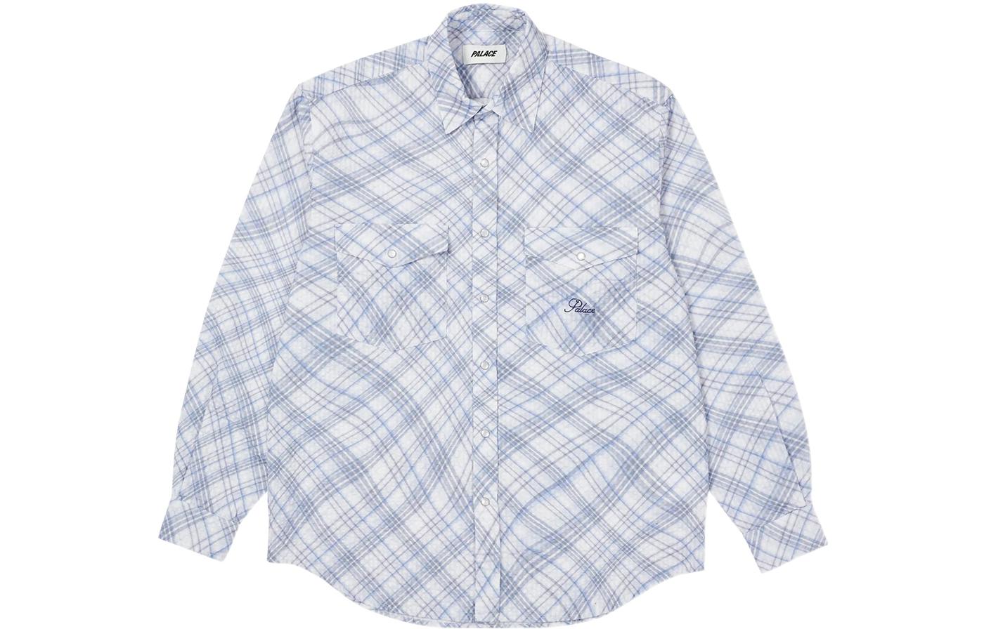 Футболка Warp Check PALACE, синяя
Футболка Warp Check PALACE, синяя