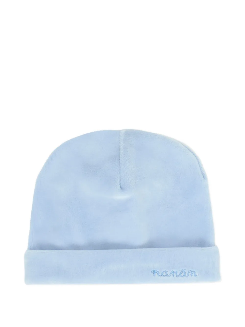 Вышитая хлопковая шапка Nanan, синий
Вышитая хлопковая шапка Nanan, синий
