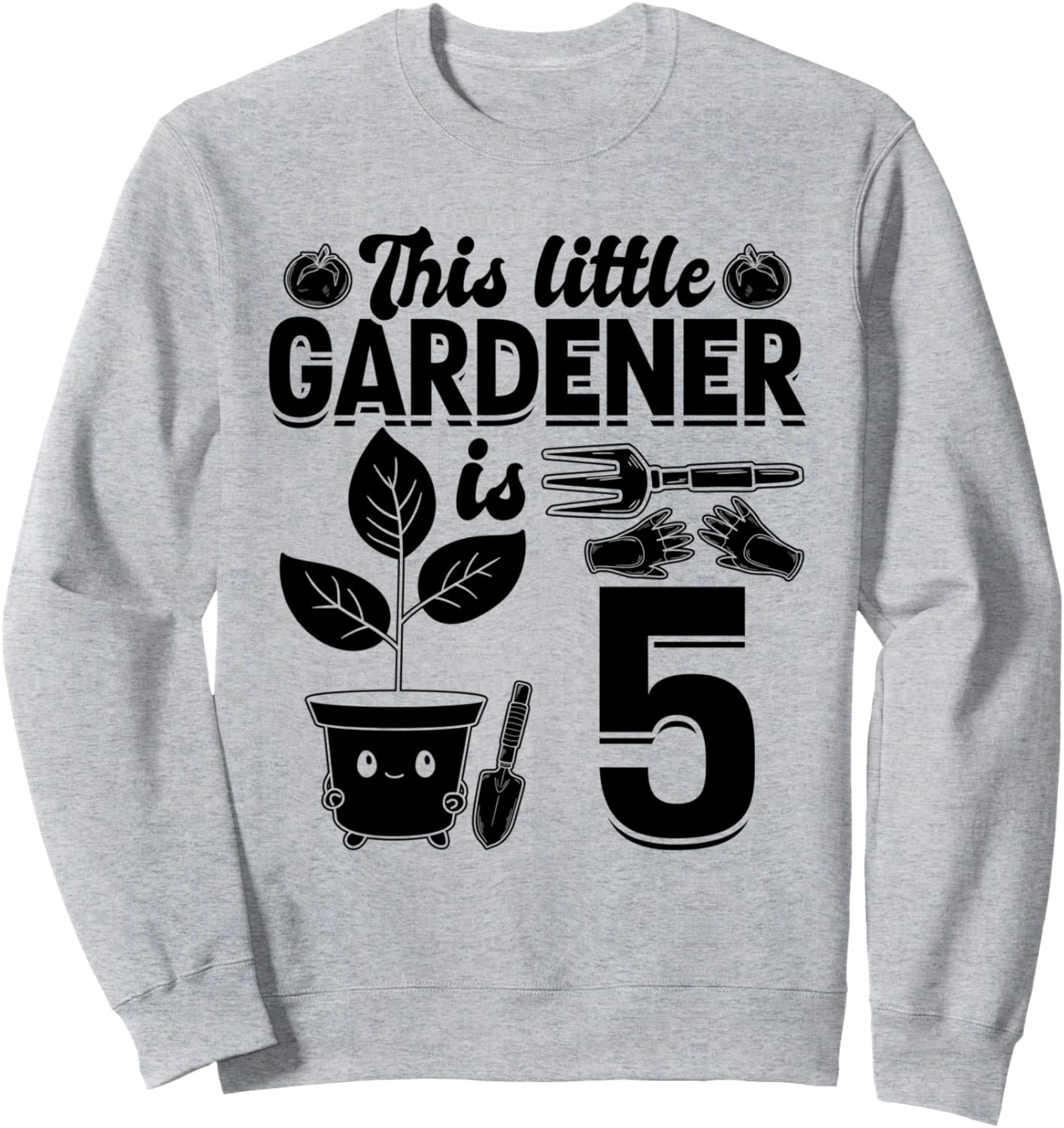 Этому маленькому садовнику 5 лет - Детская толстовка Садовод-любитель Hobby Gardener Birthday Party, серый
Этому маленькому садовнику 5 лет - Детская толстовка Садовод-любитель Hobby Gardener Birthday Party, серый