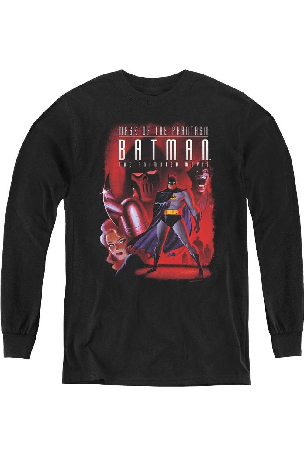 Футболка с длинным рукавом для подростков Batman Phantasm Cover Gildan, черный
Футболка с длинным рукавом для подростков Batman Phantasm Cover Gildan, черный