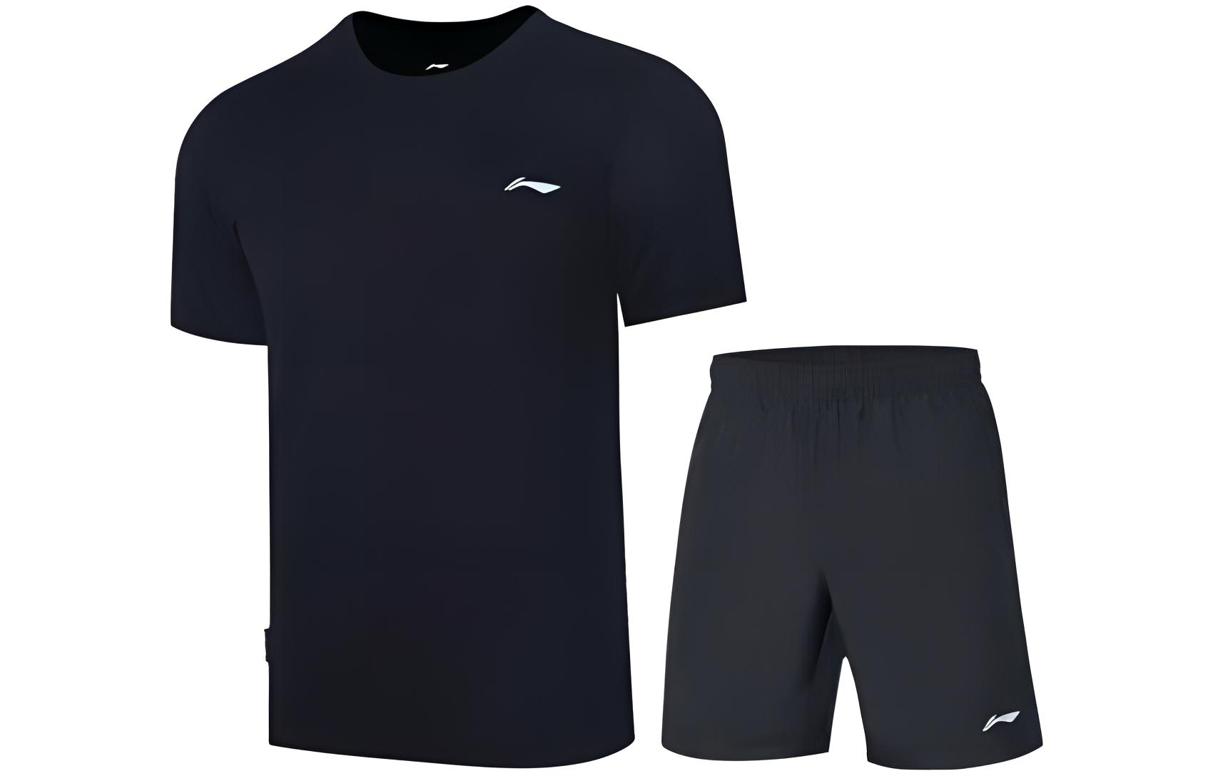 LINING Бадминтон серия повседневная спортивная одежда для мужчин black
LINING Бадминтон серия повседневная спортивная одежда для мужчин black