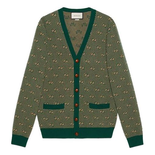 Кардиган Gucci GG Striped Wool Cardigan For Men Green
Кардиган Gucci GG Striped Wool Cardigan For Men Green