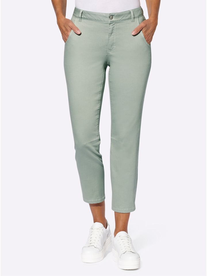 Джинсы 7/8 цвета лайм-мята WITT WEIDEN
Джинсы 7/8 цвета лайм-мята WITT WEIDEN