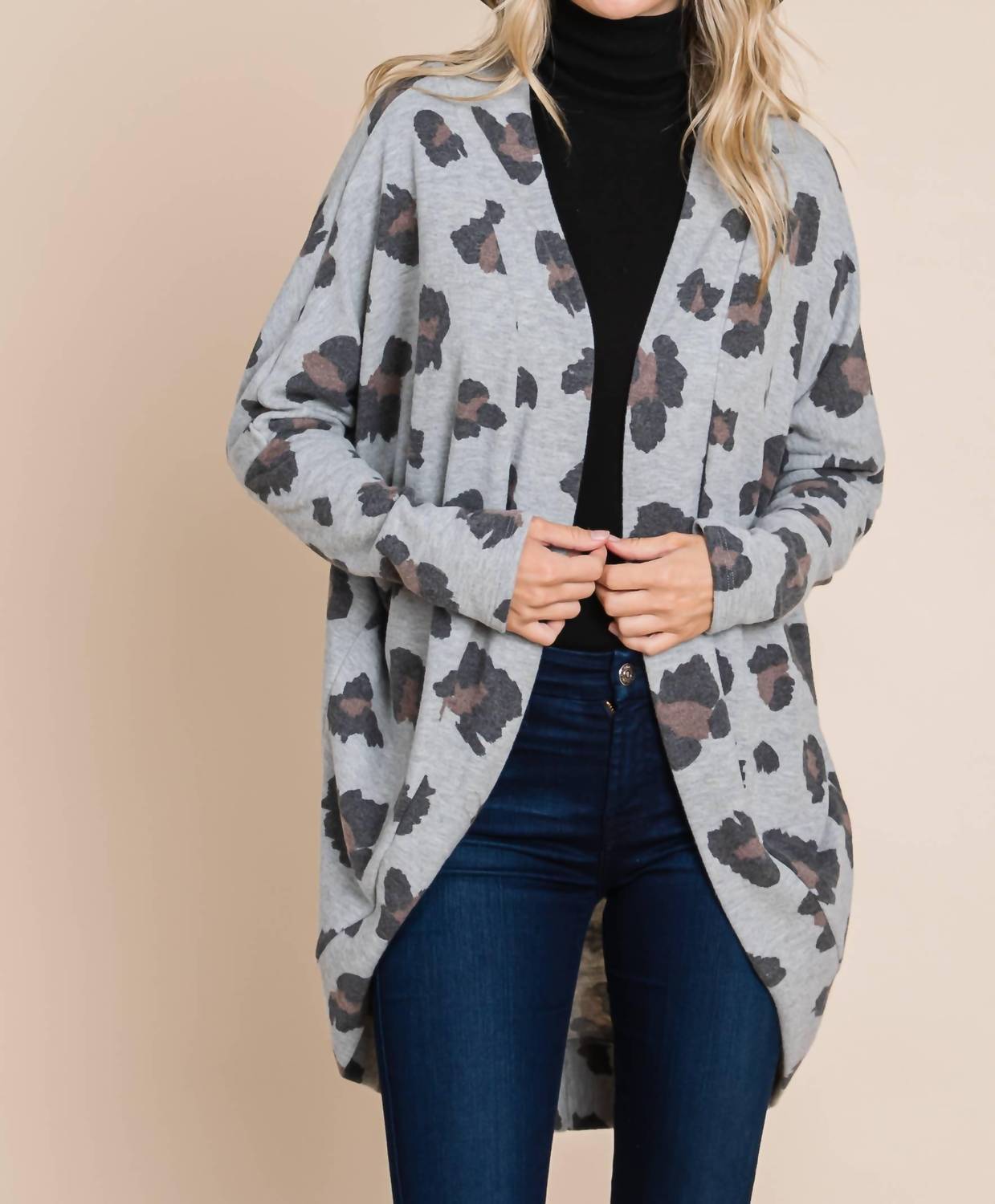 Вязаный кардиган с анималистичным принтом, серый, многоцветный Bombom, Grey Multi
Вязаный кардиган с анималистичным принтом, серый, многоцветный Bombom, Grey Multi