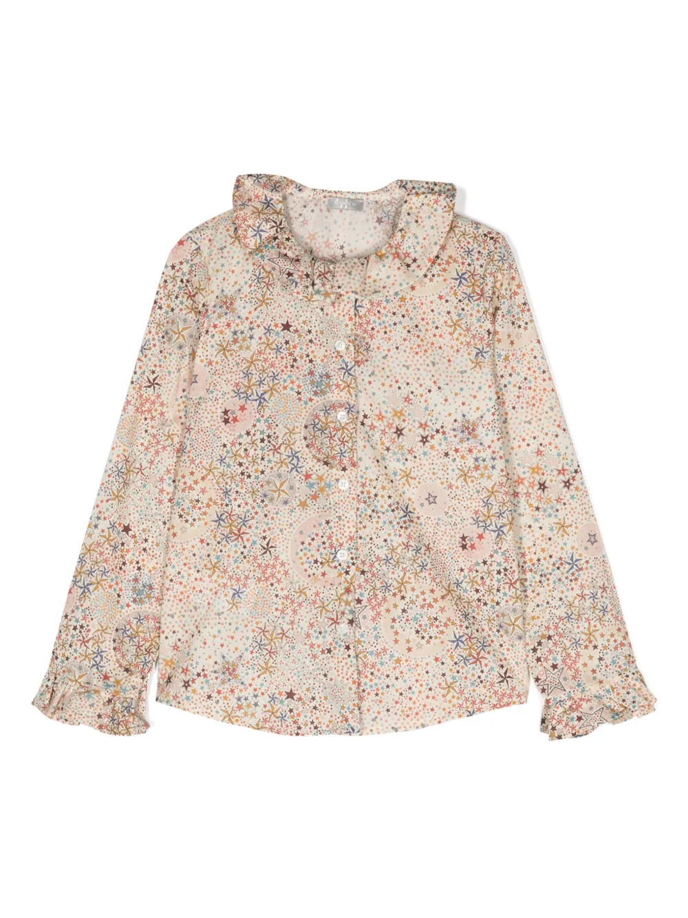 Рубашка с принтом Il Gufo, нейтральный 
Рубашка с принтом Il Gufo, нейтральный