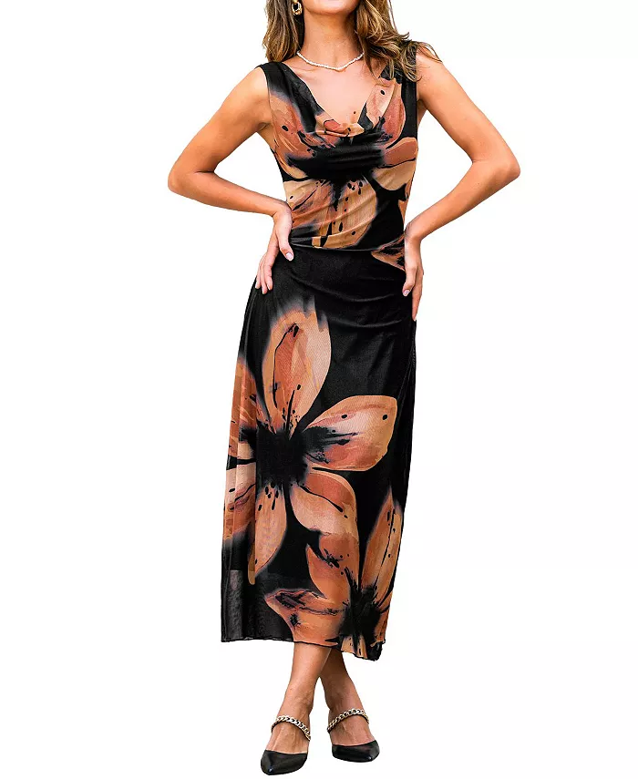 Женское пляжное платье макси с цветочным принтом Petal Era Cupshe, мультиколор
Женское пляжное платье макси с цветочным принтом Petal Era Cupshe, мультиколор