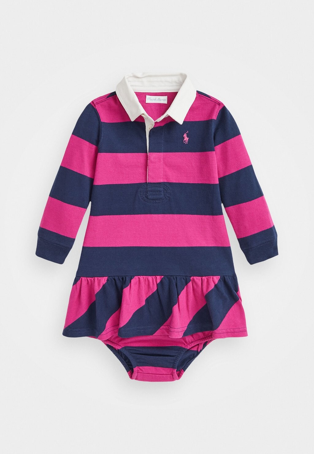 Платье из джерси STRIPED COTTON RUGBY DRESS & BLOOMER Polo Ralph Lauren, розовый
Платье из джерси STRIPED COTTON RUGBY DRESS & BLOOMER Polo Ralph Lauren, розовый