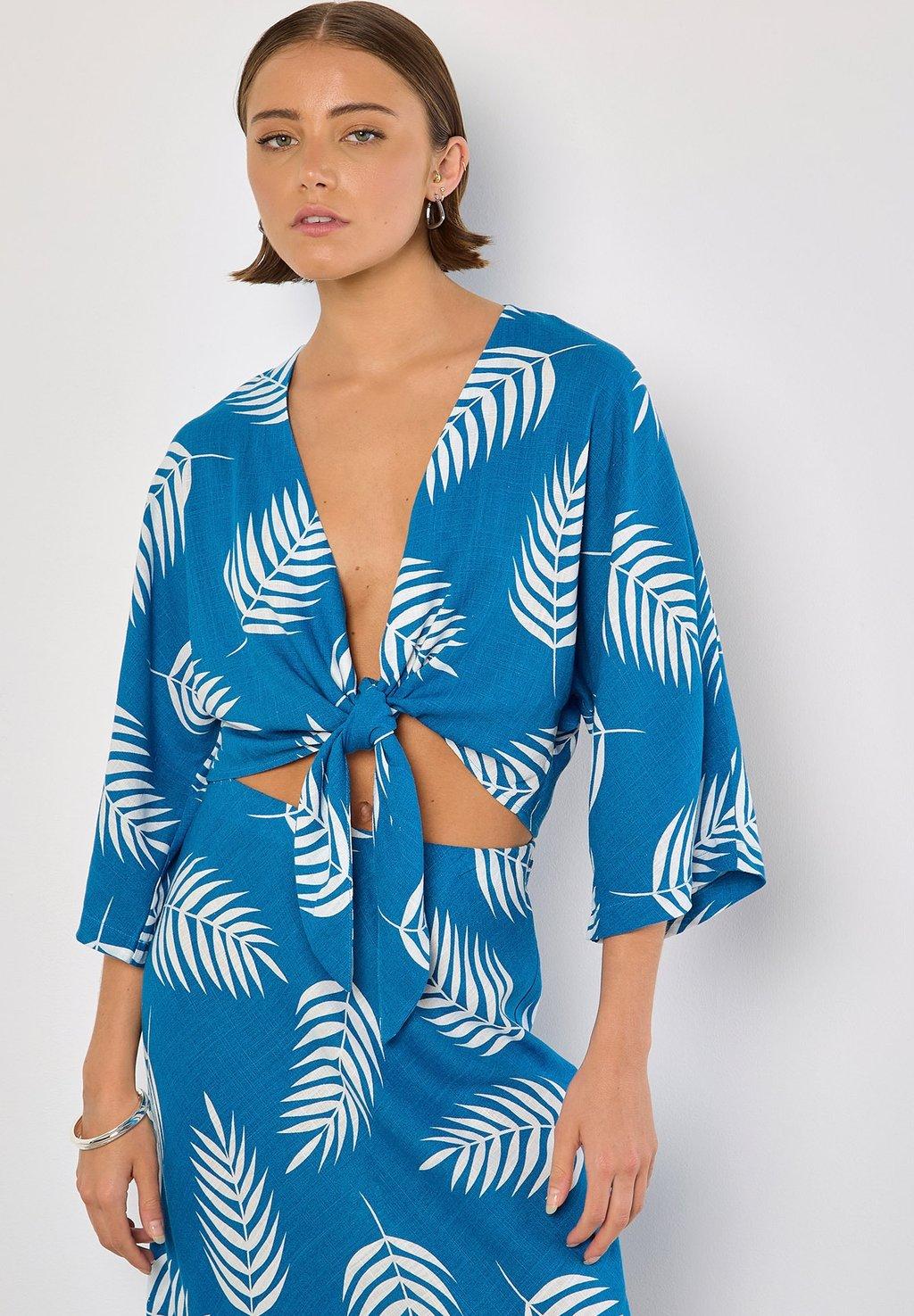 Блуза KNOT Apricot, синий
Блуза KNOT Apricot, синий