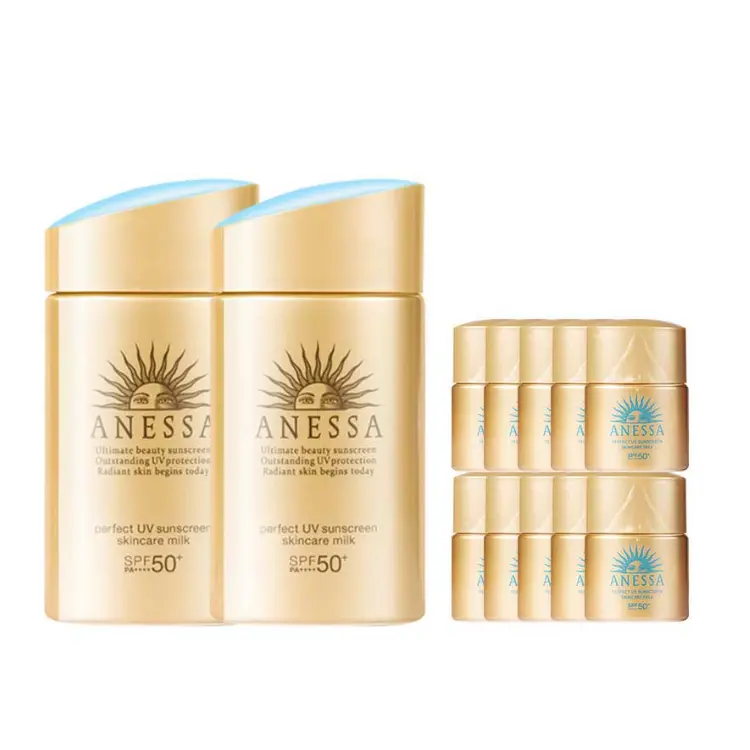 Маленькая золотая бутылочка солнцезащитные средства и лосьоны для загара unisex ANESSA
Маленькая золотая бутылочка солнцезащитные средства и лосьоны для загара unisex ANESSA