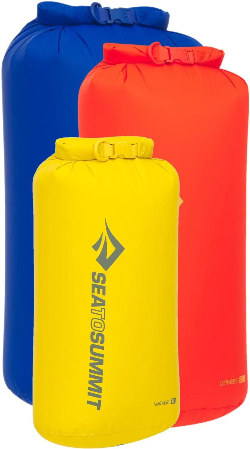 Комплект легких сухих сумок - большой Sea to Summit, Assorted
Комплект легких сухих сумок - большой Sea to Summit, Assorted