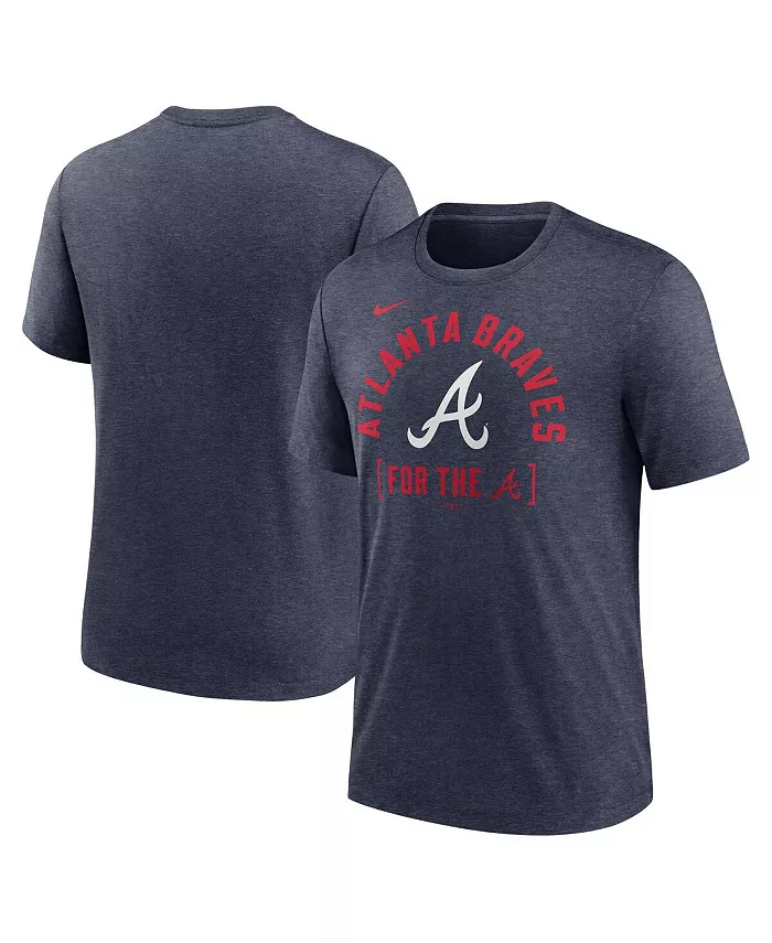 Мужская футболка Heather Navy Atlanta Braves Swing Big Tri-Blend Nike
Мужская футболка Heather Navy Atlanta Braves Swing Big Tri-Blend Nike
