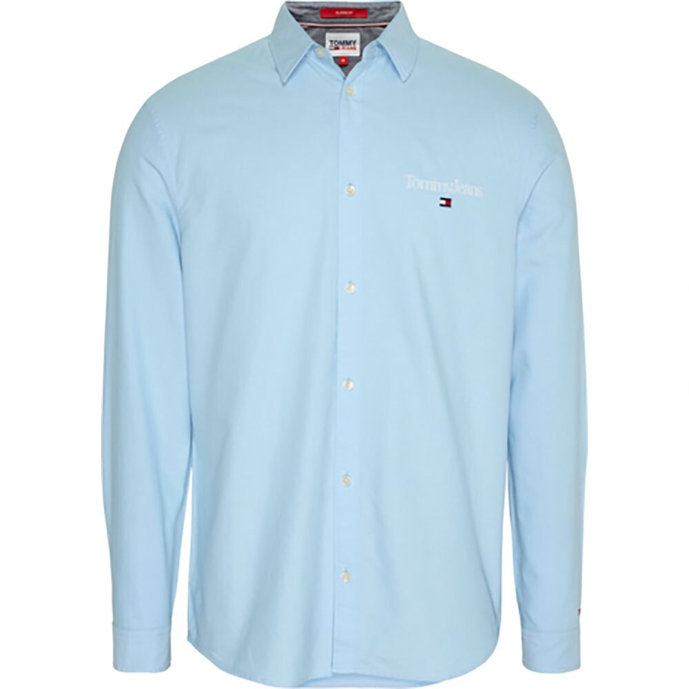 Рубашка с коротким рукавом Tommy Jeans Serif Linear Oxford, синий
Рубашка с коротким рукавом Tommy Jeans Serif Linear Oxford, синий