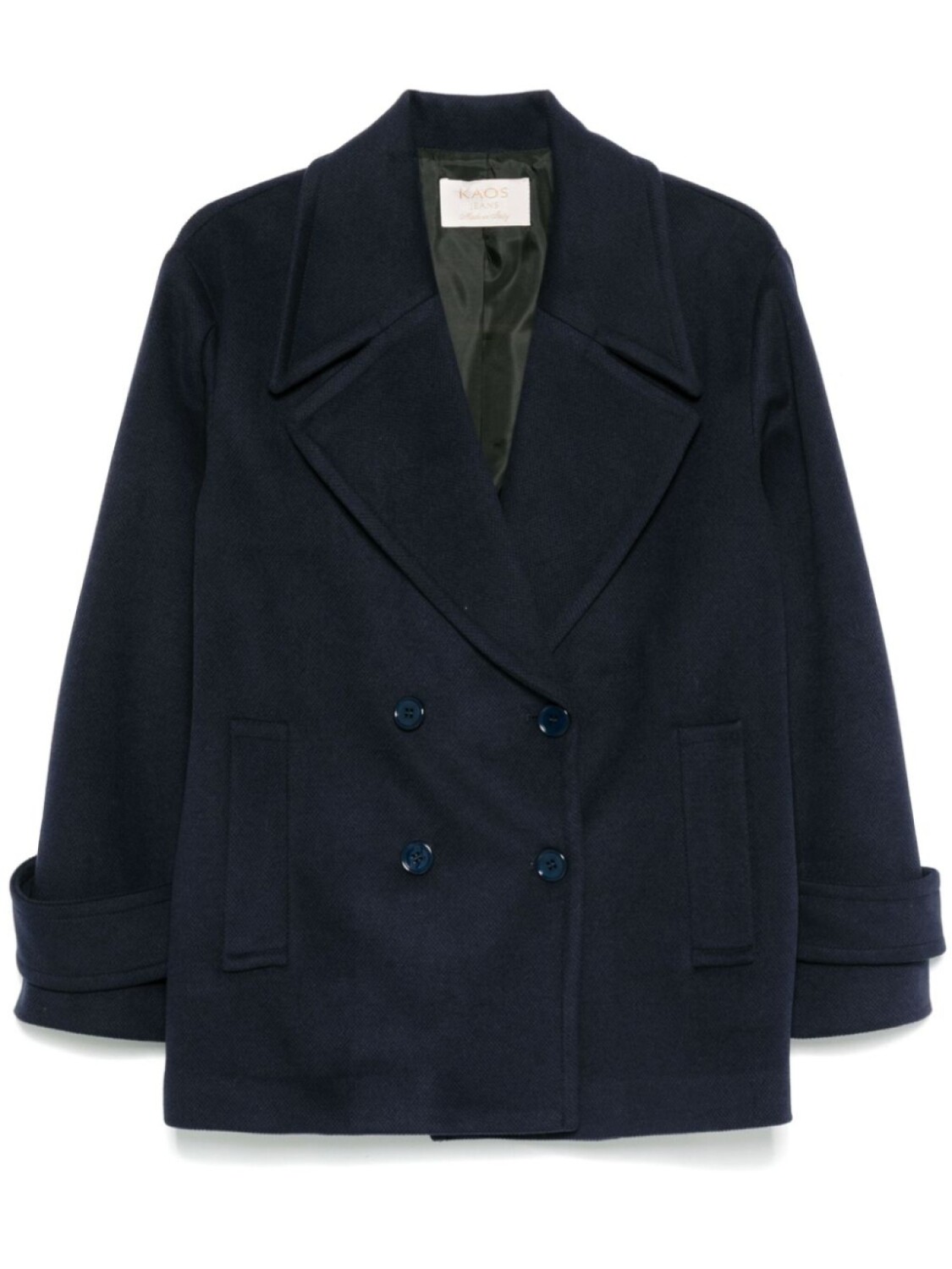 Двубортный пиджак каос Kaos, синий
Двубортный пиджак каос Kaos, синий
