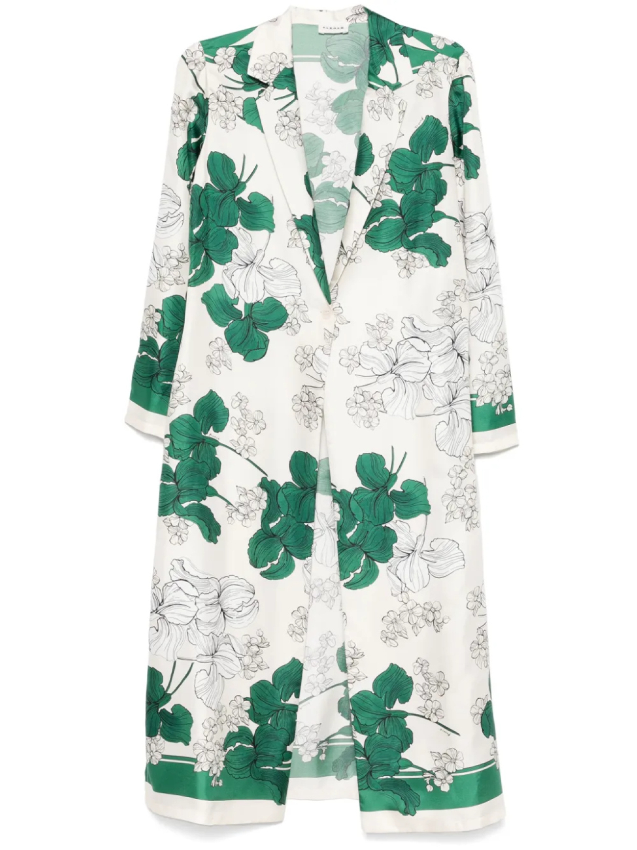 Пальто с цветочным принтом P.A.R.O.S.H., белый
Пальто с цветочным принтом P.A.R.O.S.H., белый
