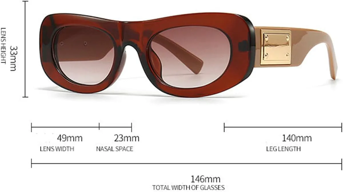 Солнцезащитные очки Willochra Fashion с крупной оправой овальной формы для женщин и мужчин, в стиле ретро, уникальные, модные, градиентные, в стиле «пилот», C3
Солнцезащитные очки Willochra Fashion с крупной оправой овальной формы для женщин и мужчин, в стиле ретро, уникальные, модные, градиентные, в стиле «пилот», C3