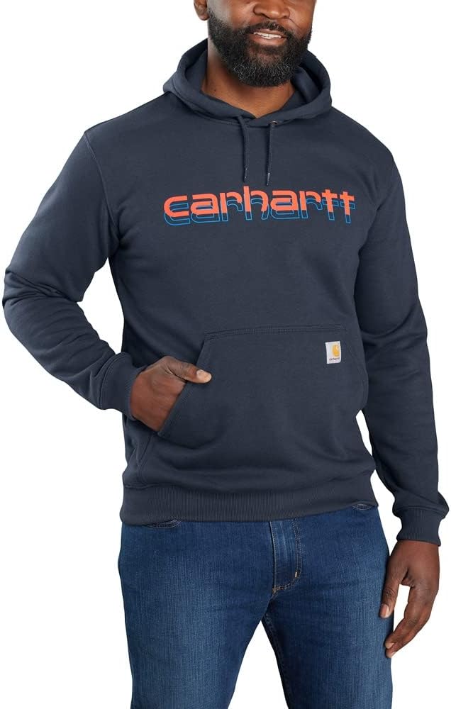 Толстовка Carhartt Men's Rain Defender Loose Fit Midweight Logo Graphic, New Navy, Синий, Толстовка Carhartt Men's Rain Defender Loose Fit Midweight Logo Graphic, New Navy
Толстовка Carhartt Men's Rain Defender Loose Fit Midweight Logo Graphic, New Navy, Синий, Толстовка Carhartt Men's Rain Defender Loose Fit Midweight Logo Graphic, New Navy
