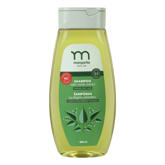 Шампунь для волос с экстрактом крапивы Margarita, 400 мл
Шампунь для волос с экстрактом крапивы Margarita, 400 мл