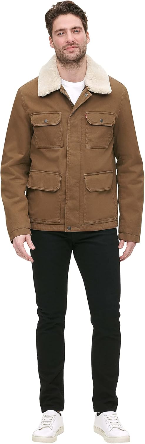Levi's mens Мужская полевая куртка Levi's с 4 карманами, Tan Corduroy
Levi's mens Мужская полевая куртка Levi's с 4 карманами, Tan Corduroy