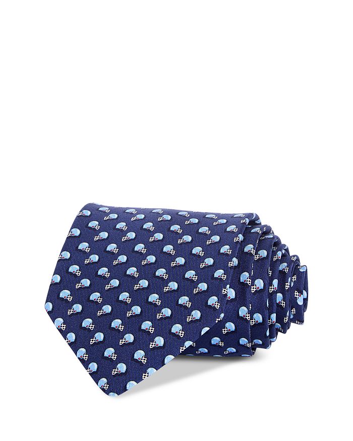 Шелковый классический галстук-шлем FERRAGAMO, синий
Шелковый классический галстук-шлем FERRAGAMO, синий