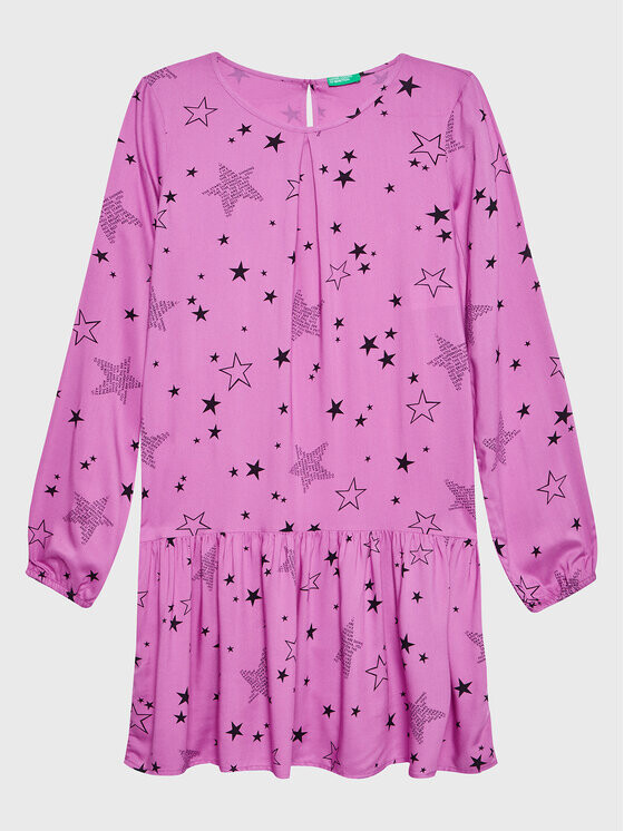 Платье на каждый день свободного кроя United Colors Of Benetton, розовый
Платье на каждый день свободного кроя United Colors Of Benetton, розовый