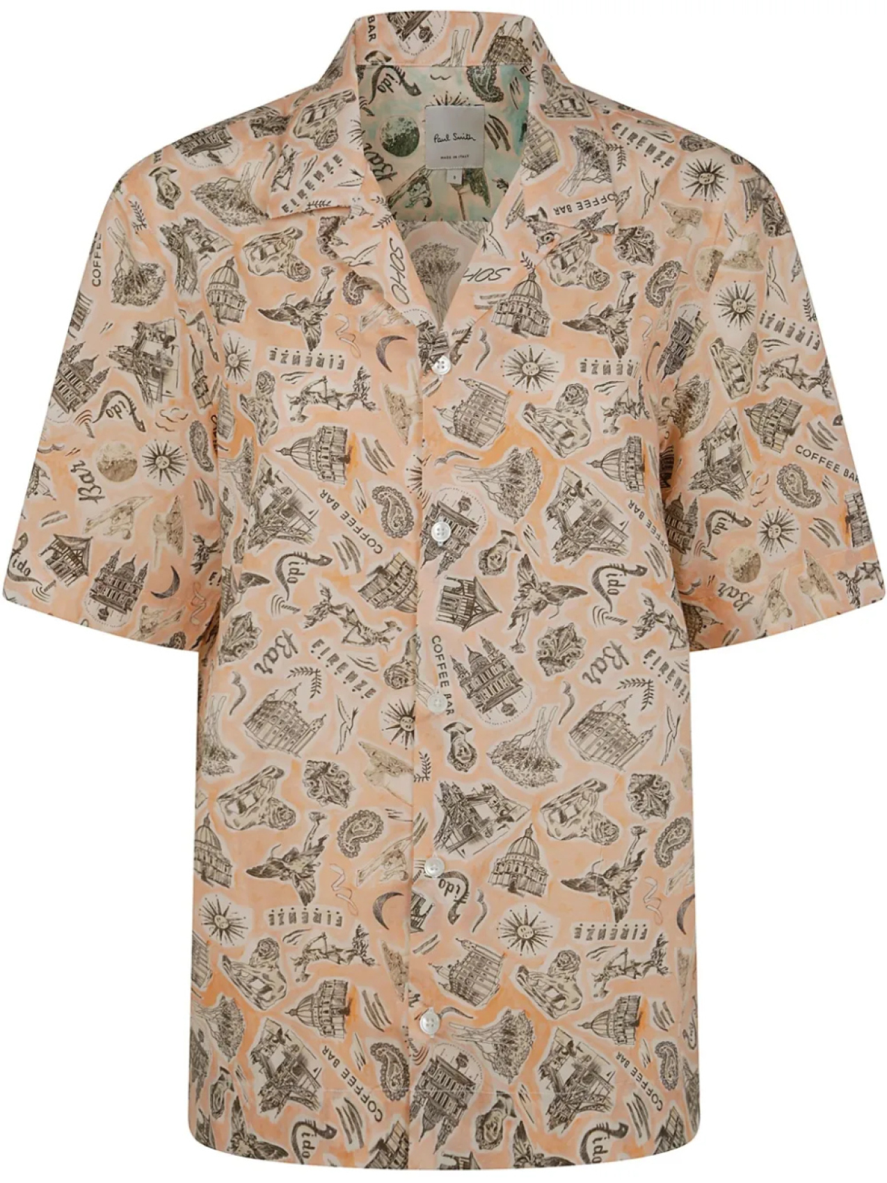 Рубашка с узором PS Paul Smith, розовый
Рубашка с узором PS Paul Smith, розовый