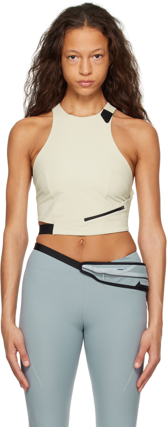 Майка на бретелях цвета Off-White HYEIN SEO
Майка на бретелях цвета Off-White HYEIN SEO