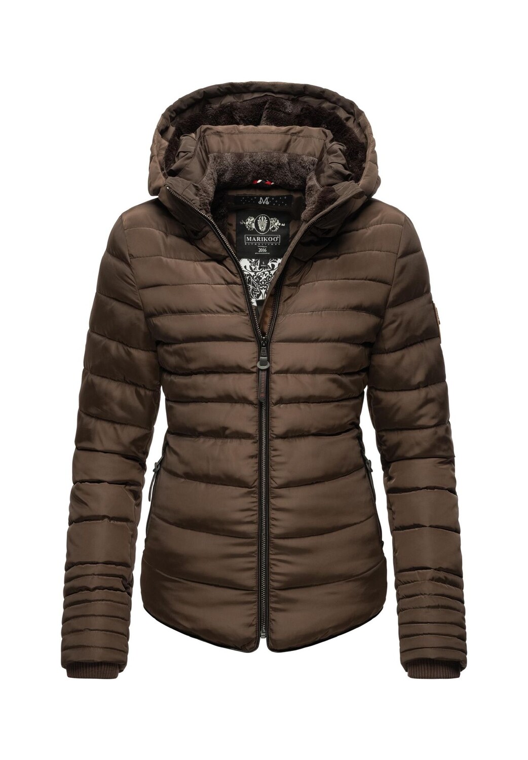 Янтарная зимняя куртка MARIKOO, цвет Dark Choco
Янтарная зимняя куртка MARIKOO, цвет Dark Choco