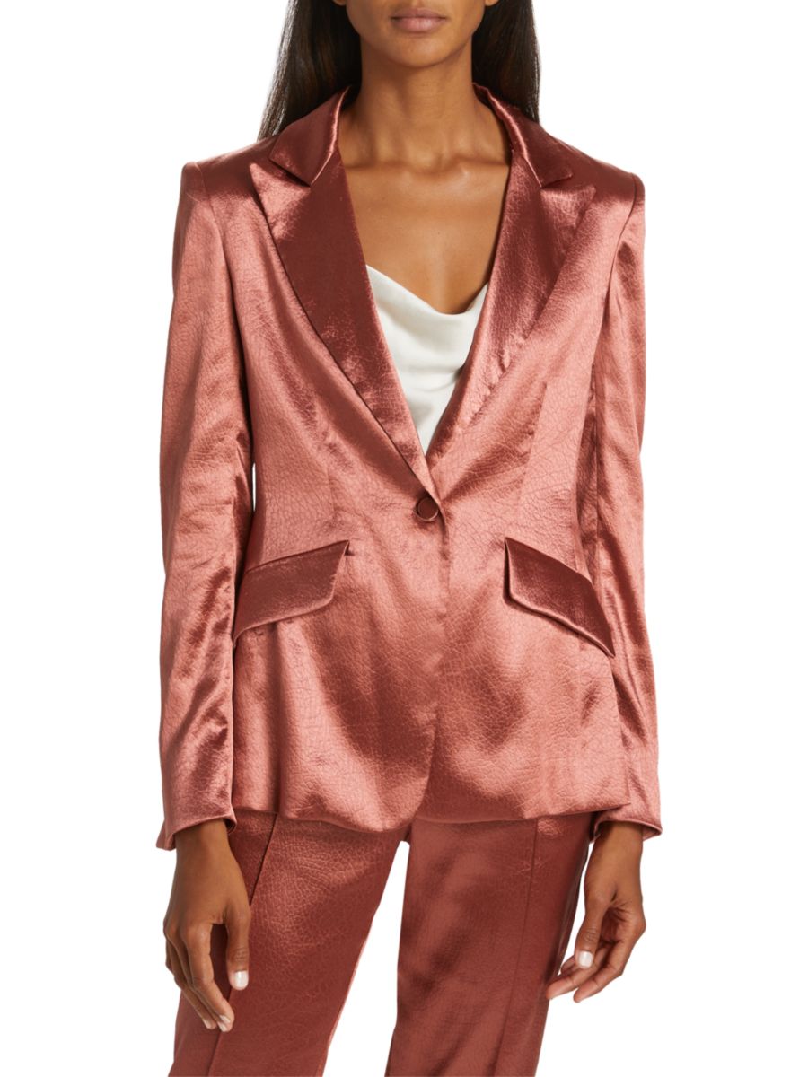 Металлический блейзер Karis Cinq à Sept, цвет Copper
Металлический блейзер Karis Cinq à Sept, цвет Copper