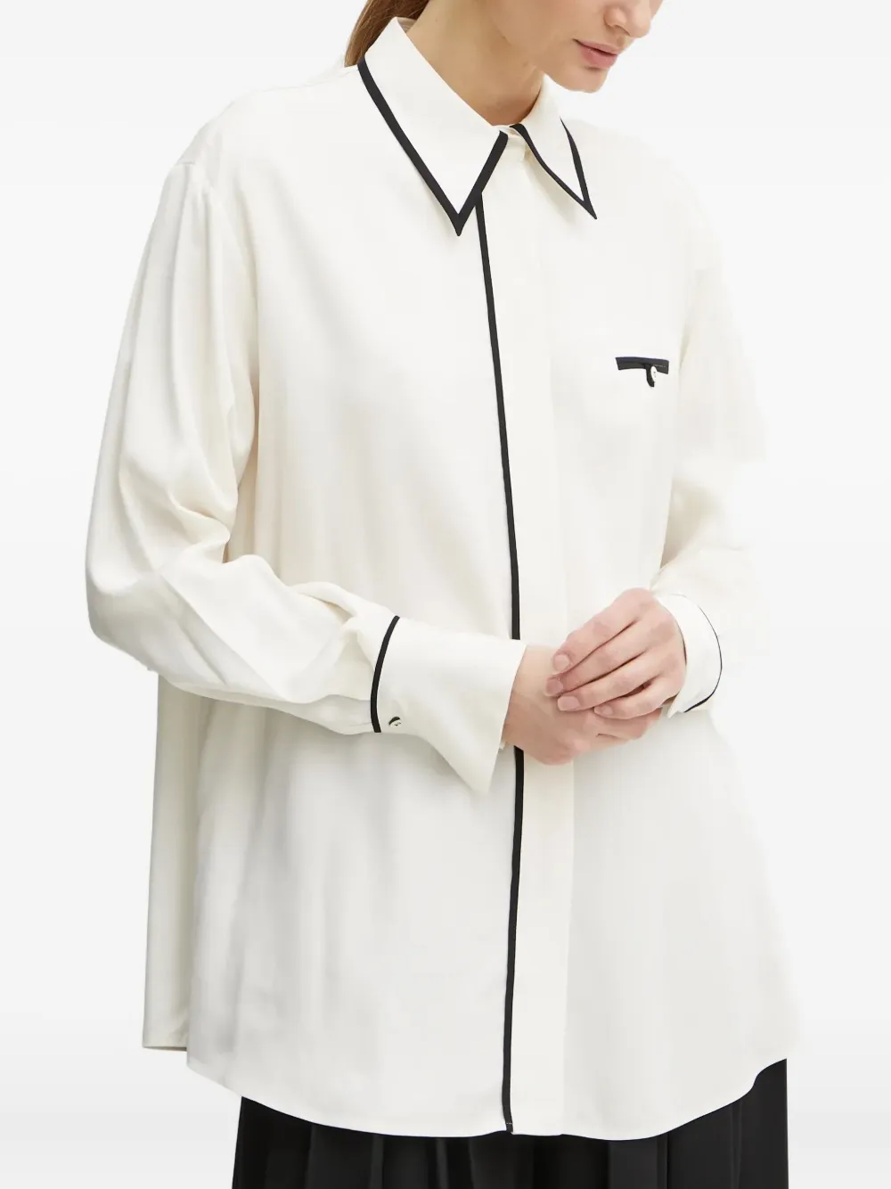 Рубашка с кантом BOSS, белый
Рубашка с кантом BOSS, белый