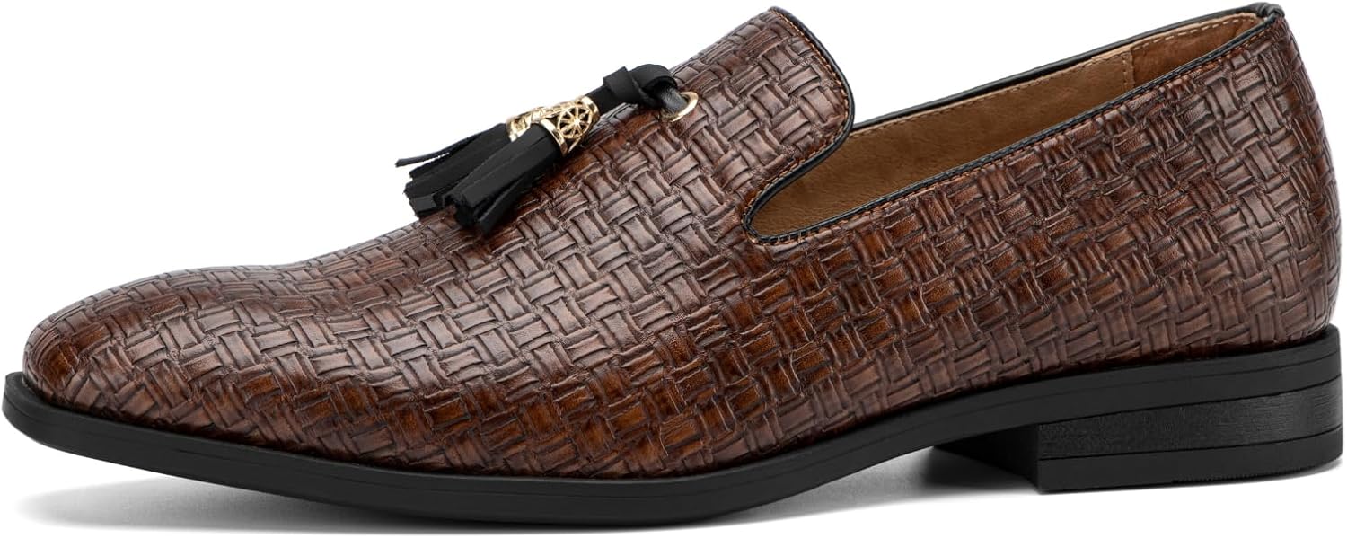 Мужские лоферы JITAI Lindford с отделкой под шов и декоративной пряжкой, слипоны для вечеринок, Brown/06
Мужские лоферы JITAI Lindford с отделкой под шов и декоративной пряжкой, слипоны для вечеринок, Brown/06