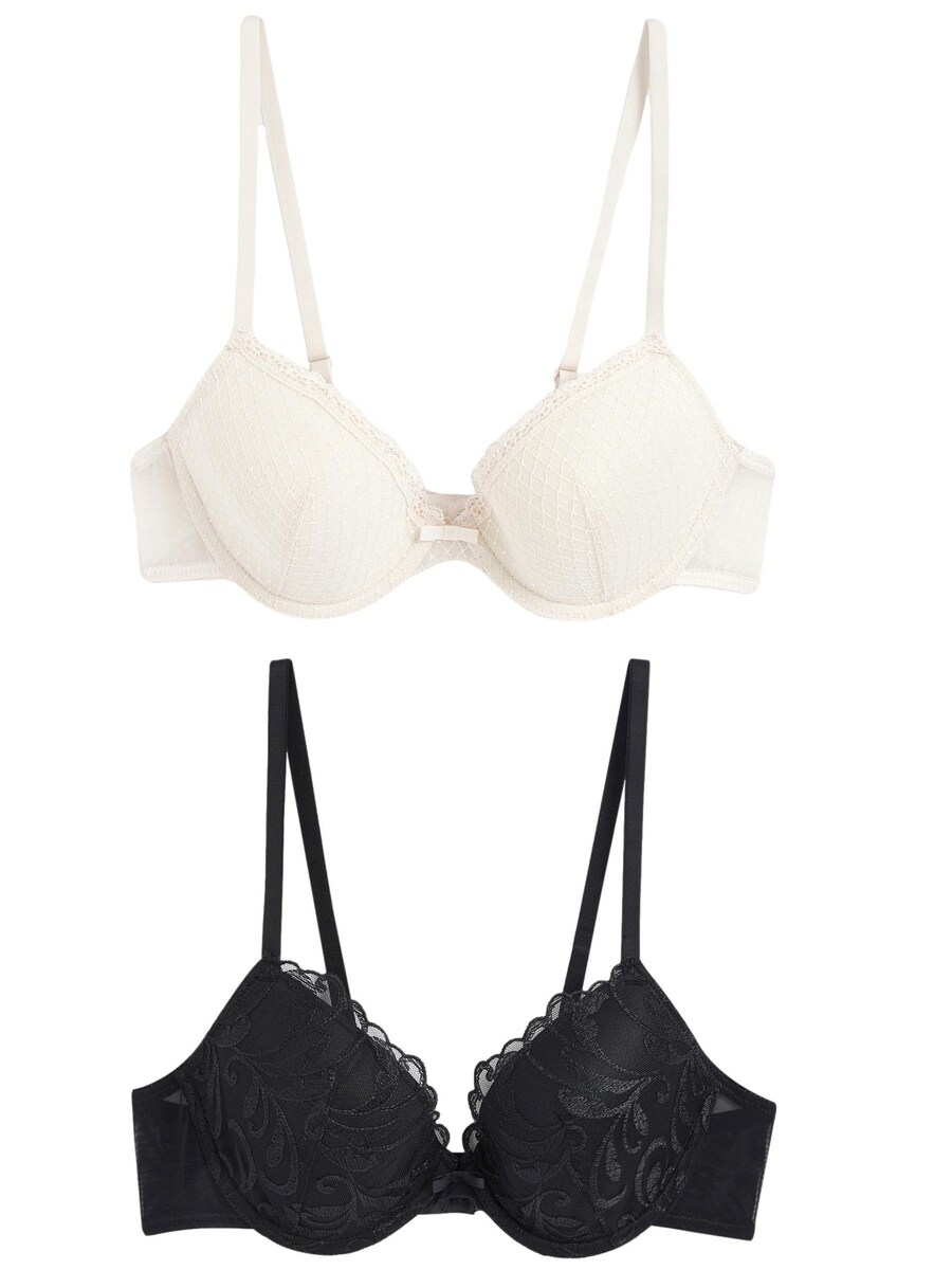 Бюстгальтер Next, цвет Cream/Black
Бюстгальтер Next, цвет Cream/Black