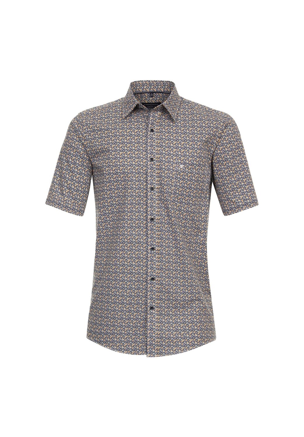 Мужская повседневная рубашка с коротким рукавом и принтом, удобная посадка CASAMODA, желтый
Мужская повседневная рубашка с коротким рукавом и принтом, удобная посадка CASAMODA, желтый