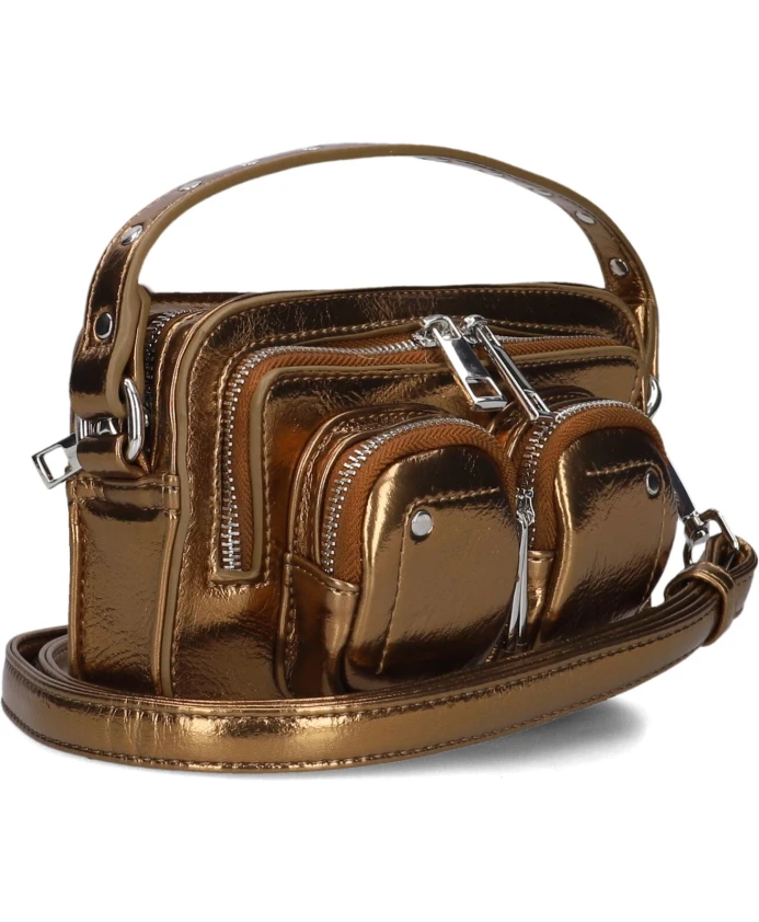 Бронзовая нейлоновая сумка Helena Núnoo, коричневый
Бронзовая нейлоновая сумка Helena Núnoo, коричневый