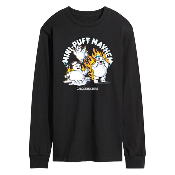 Мужская футболка с длинным рукавом и принтом «Охотники за привидениями» из серии «Замороженная империя» Licensed Character, черный
Мужская футболка с длинным рукавом и принтом «Охотники за привидениями» из серии «Замороженная империя» Licensed Character, черный