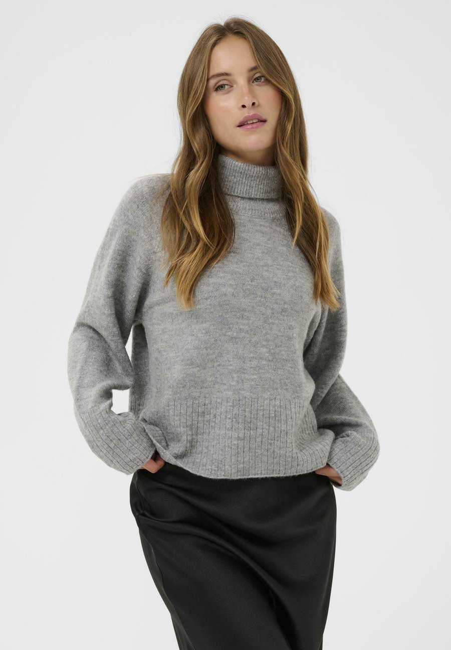 Джемпер Kaffe KAERIN ROLLNECK, Light Grey Melange/Light Grey
Джемпер Kaffe KAERIN ROLLNECK, Light Grey Melange/Light Grey