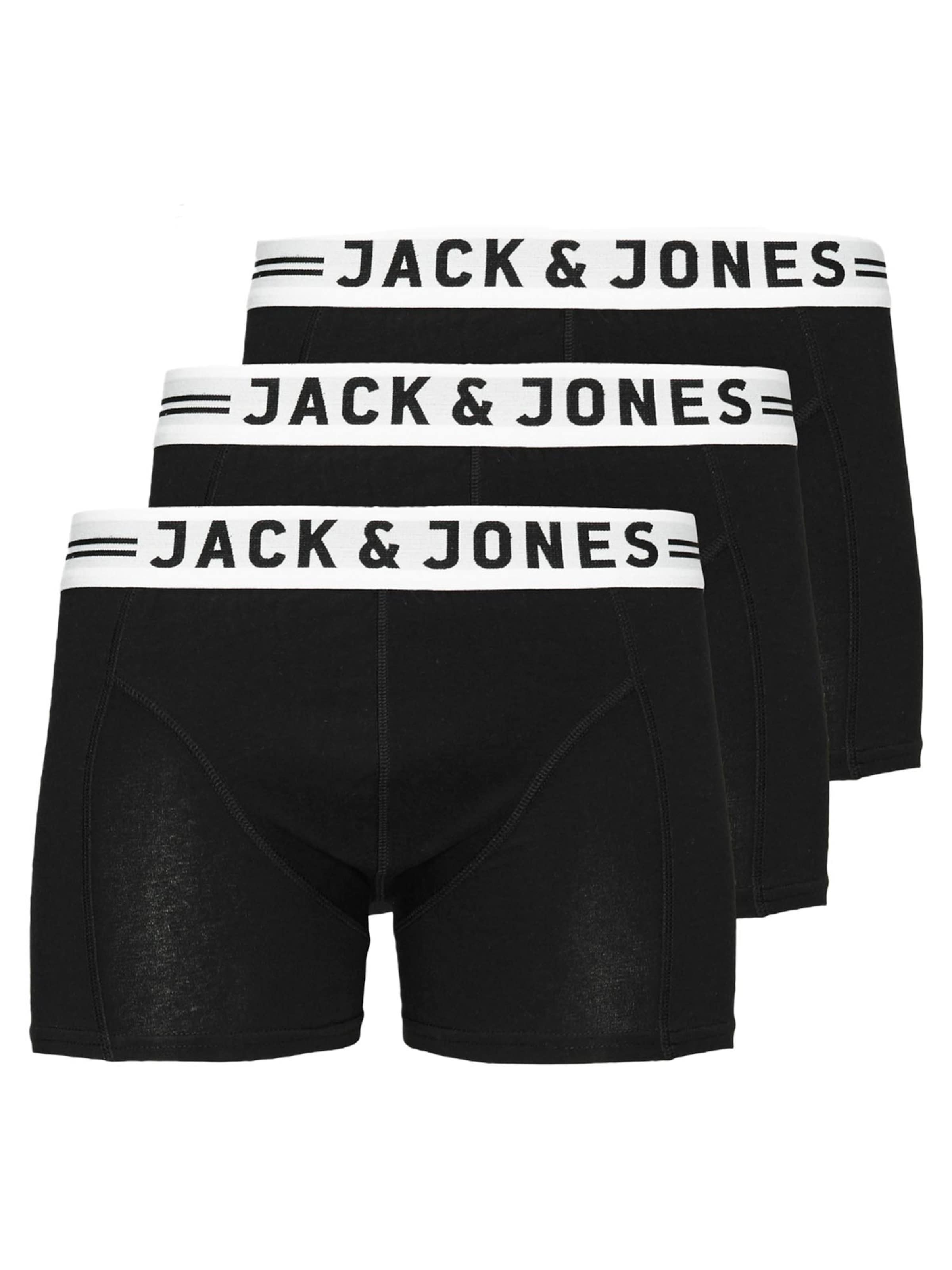 JACK & JONES Боксеры 'Sense' в крапчатом черном цвете
JACK & JONES Боксеры 'Sense' в крапчатом черном цвете
