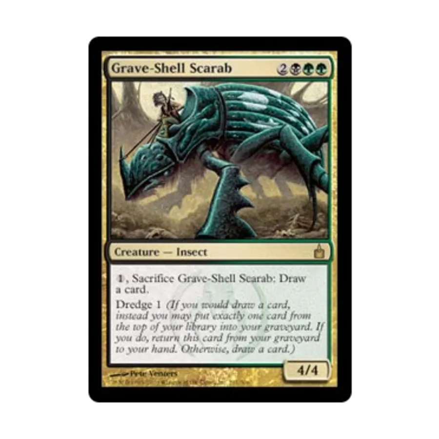 CCG Скарабей из могильного панциря (клавиша R), MTG - Ravnica
CCG Скарабей из могильного панциря (клавиша R), MTG - Ravnica