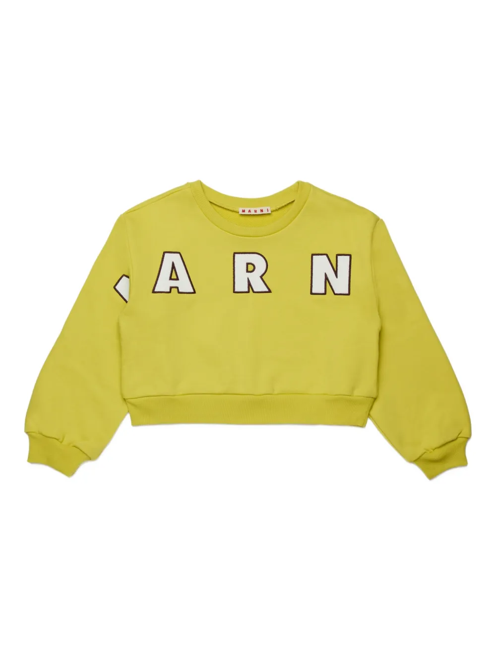 Толстовка с логотипом Marni Kids, зеленый
Толстовка с логотипом Marni Kids, зеленый