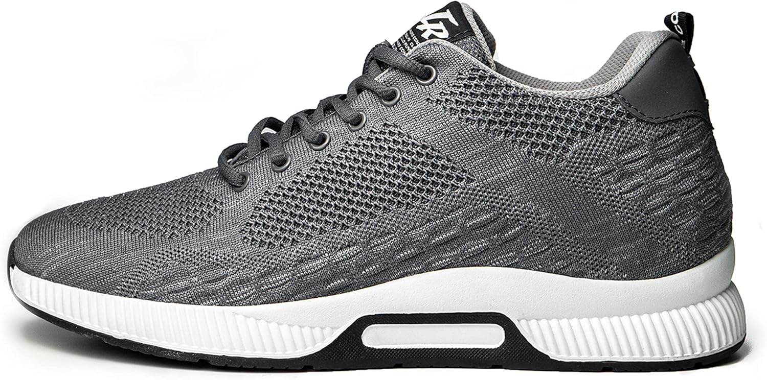 Кроссовки Conzuri V2 Cloud Runners для мужчин - обувь, увеличивающая рост на 6 см, легкая, с нескользящей подошвой, повседневные и модные кроссовки, серый
Кроссовки Conzuri V2 Cloud Runners для мужчин - обувь, увеличивающая рост на 6 см, легкая, с нескользящей подошвой, повседневные и модные кроссовки, серый