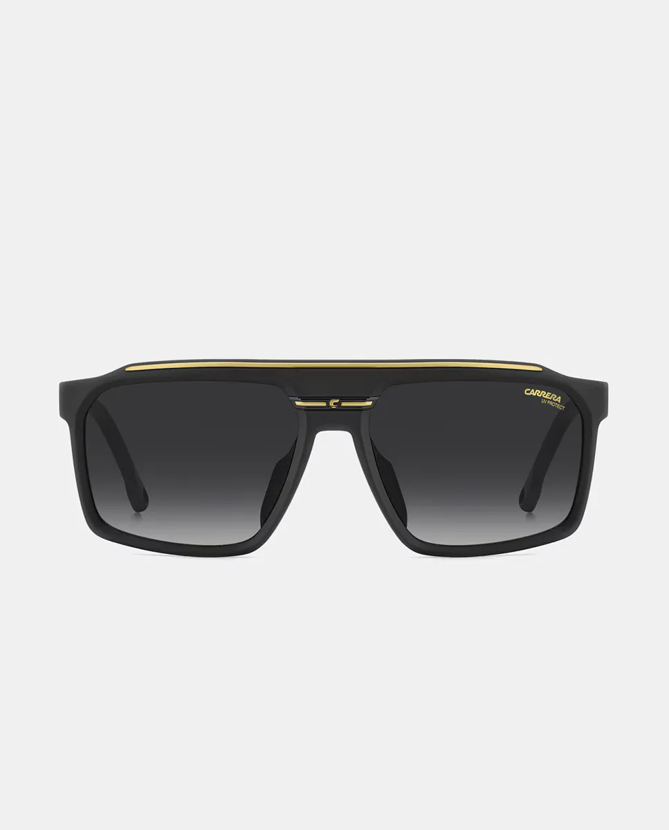 Прямоугольные мужские солнцезащитные очки из полиамида с градиентными линзами Carrera, черный
Прямоугольные мужские солнцезащитные очки из полиамида с градиентными линзами Carrera, черный
